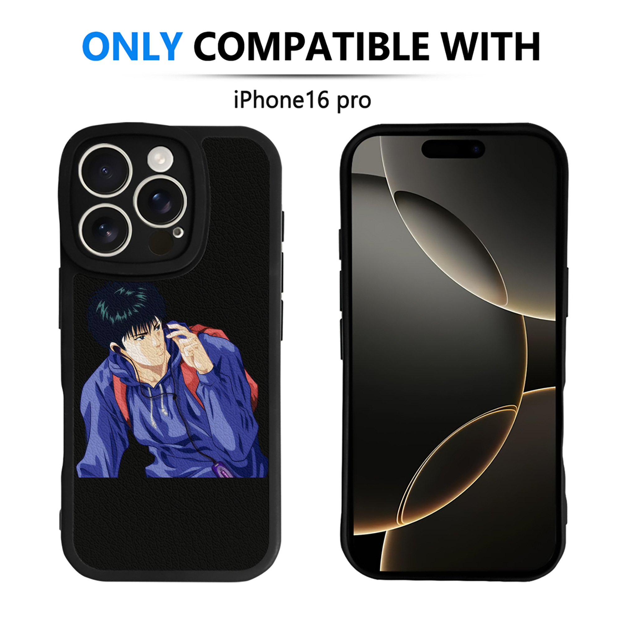 （画像用） SLAM DUNK／スラムダンク 【iPhone 16シリーズ対応】シリコンスマホケース（レザー調） 材質：シリコン